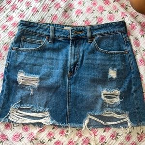 PacSun Jean Skirt size 26